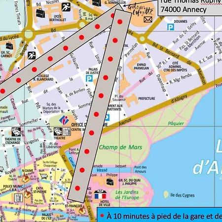 Annecy Center 2 Steps From The Lake Cozy And Renovated! מראה חיצוני תמונה
